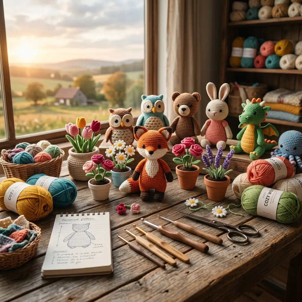 Custom Crochet Background